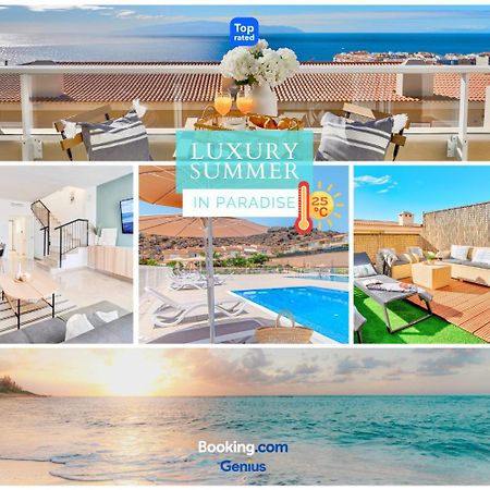 Black Beach Luxury Vacation House Puerto de Santiago  Bagian luar foto