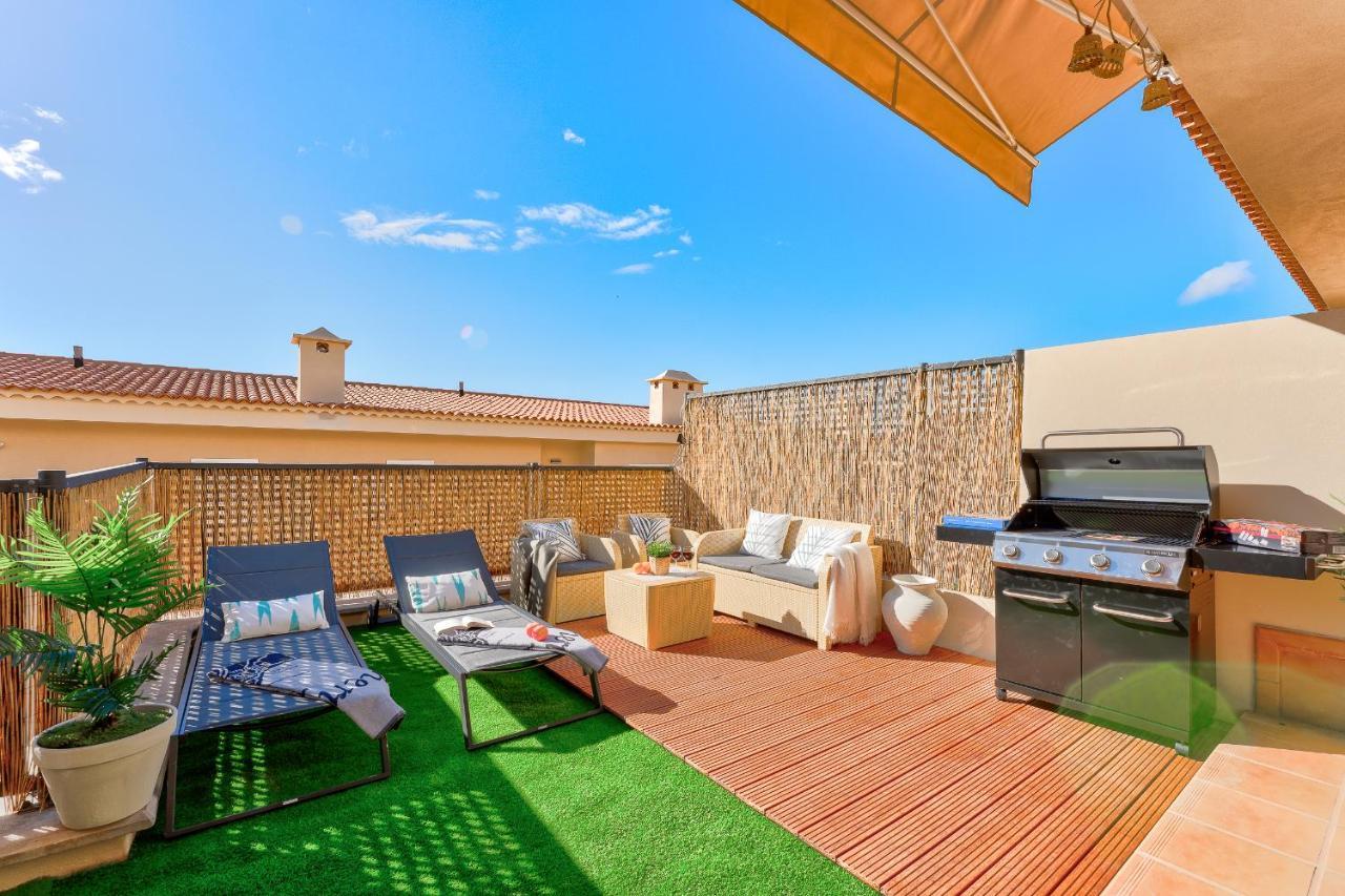 Black Beach Luxury Vacation House Puerto de Santiago  Bagian luar foto